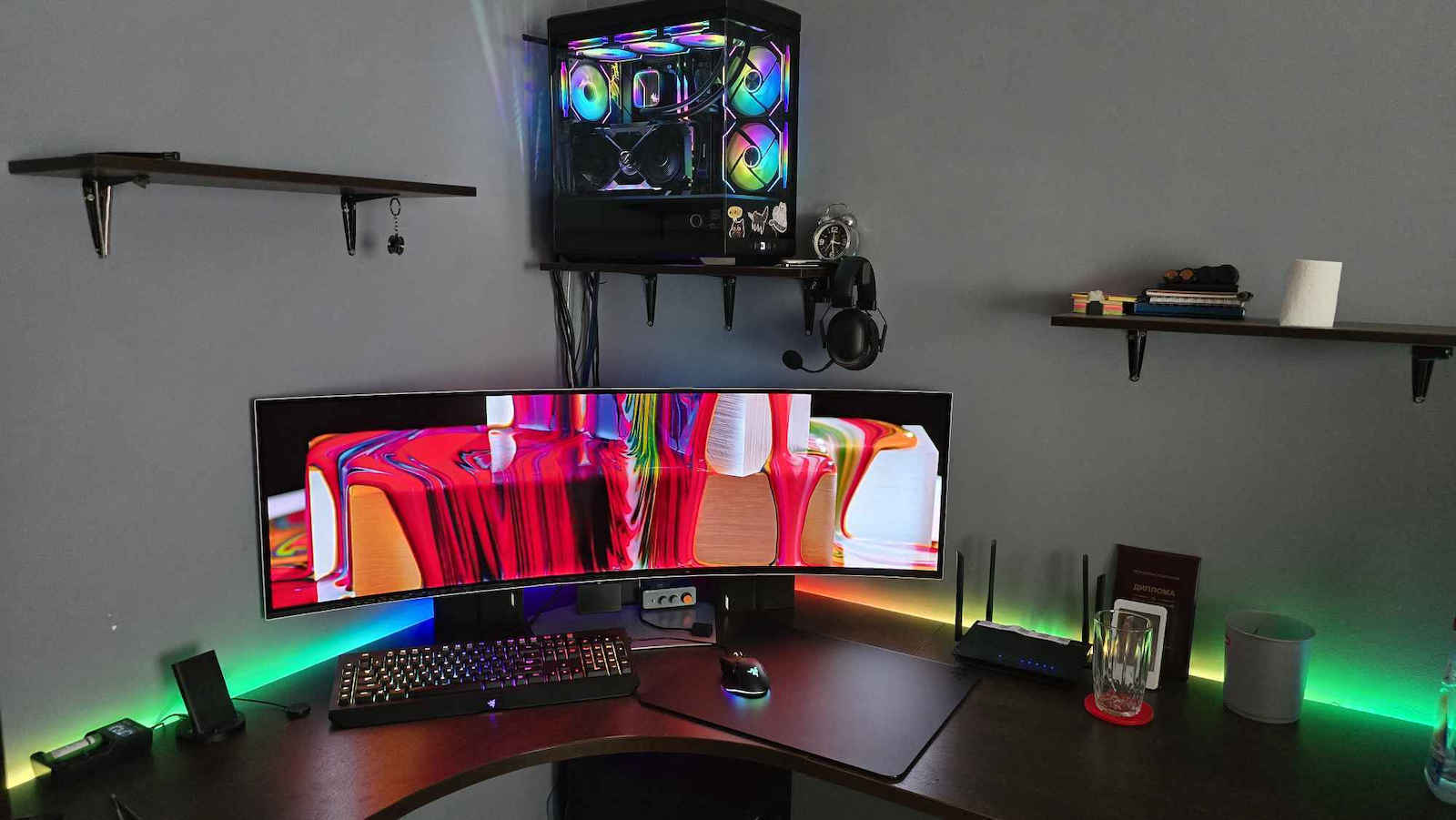 Samsung Odyssey G9 G93SC Ultrawide OLED HDR Curved Gaming Monitor 49" 5120x1440 240Hz with Response Time 0.03ms GTG Silver