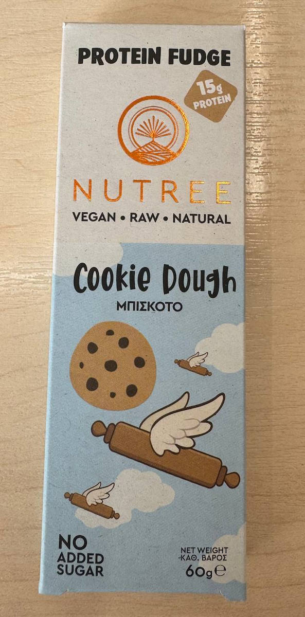 Nutree Fudge Bars with 25% Protein & Flavor Cookie Dough 6x50gr