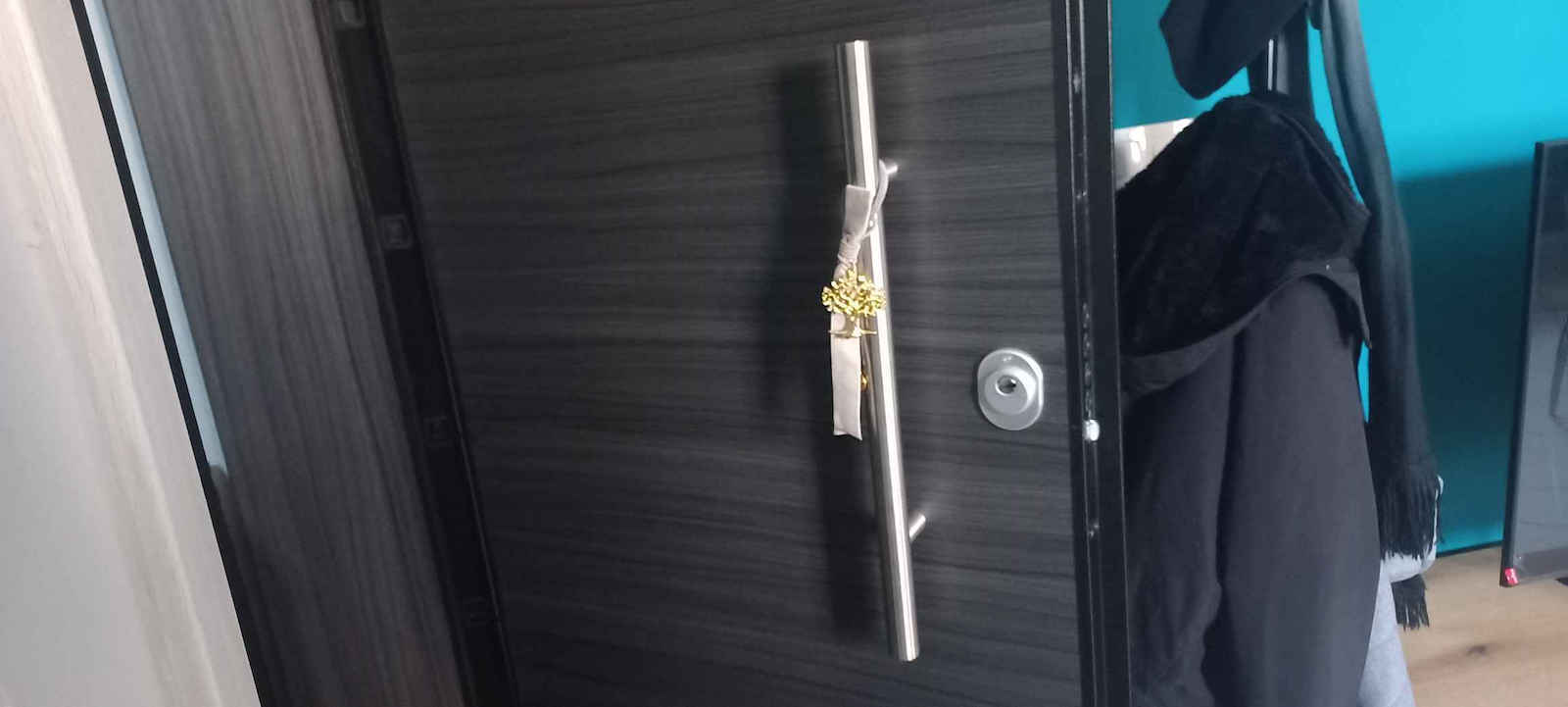 Import Hellas Λαβή Εξώπορτας 600mm Νίκελ / Inox
