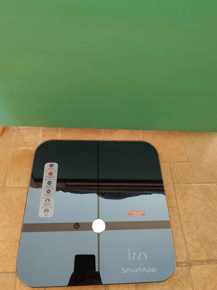 Izzy Smart Ζυγαριά 180kg με Λιπομετρητή & Bluetooth Navy Μπλε 223730