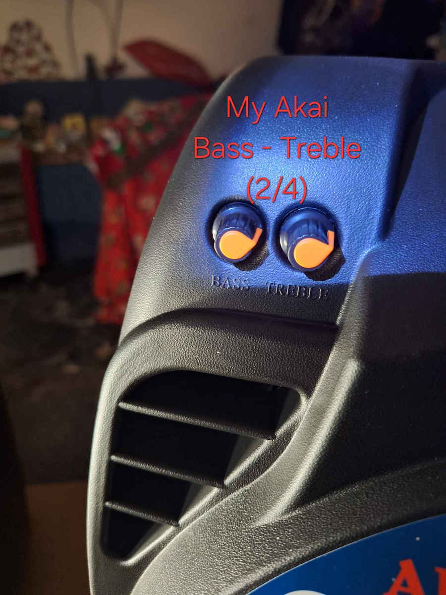 Akai Proffesional Karaoke-Lautsprecher mit Kabellosem Mikrofon SS023A-X10 SS023A-X10 Schwarz
