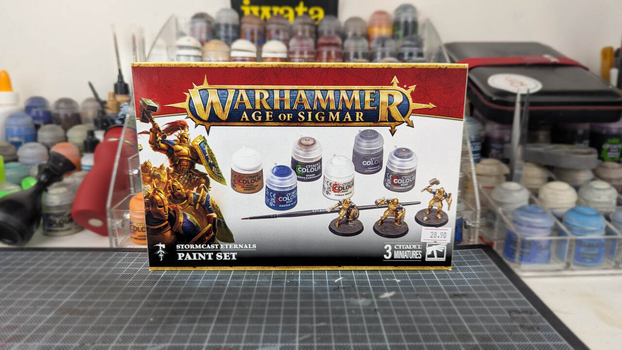 Games Workshop Warhammer: Age of Sigmar Stormcast Eternals Vindictors Unpainted Figure