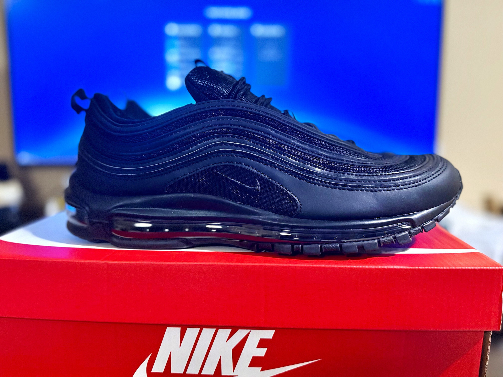 Navy Blue Nike Air Max 97 Blau Damen Nike Air Max 97 OG Atlantic