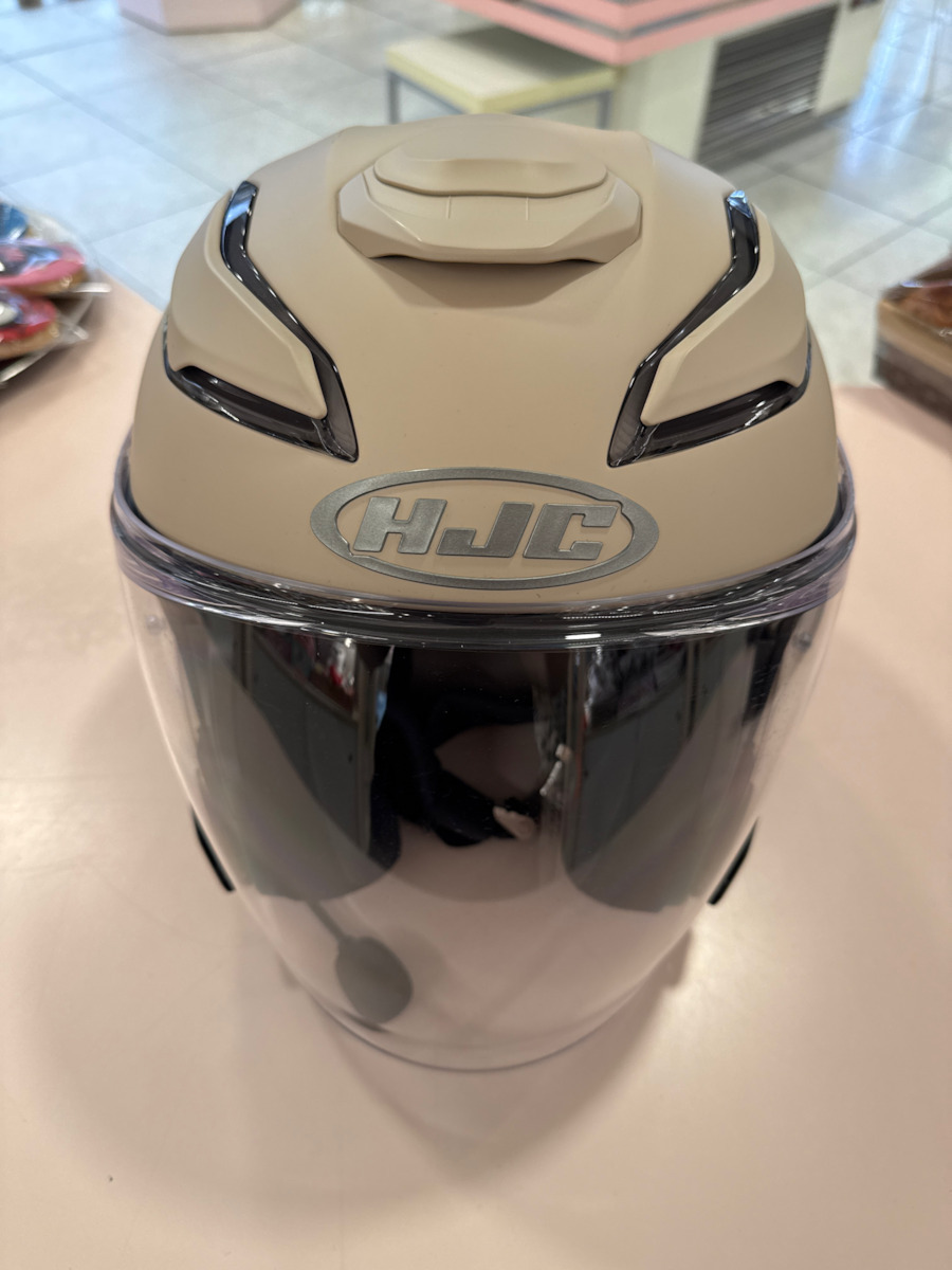 HJC F31 Naby MC1 Motorcycle Helmet Jet ECE 22.06 with Sunvisor