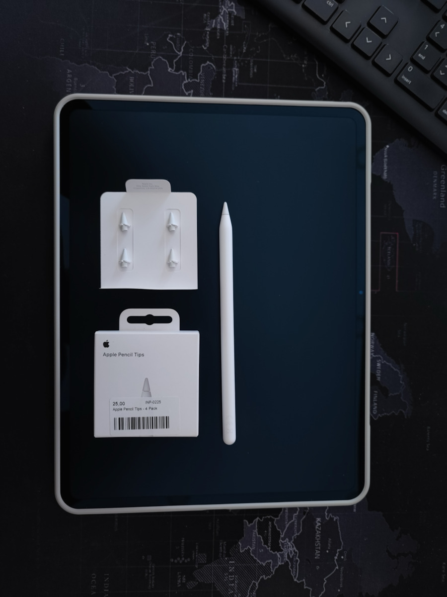 Apple Μύτες Γραφίδας Apple Pencil Tips 4pack Λευκό