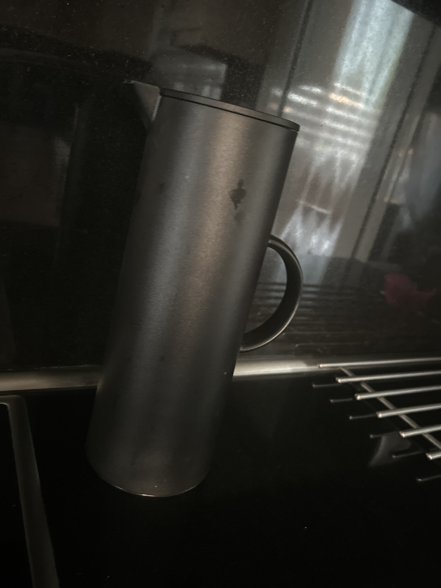 Hendi Kanne Thermos Rostfreier Stahl BPA-frei 1l Schwarz