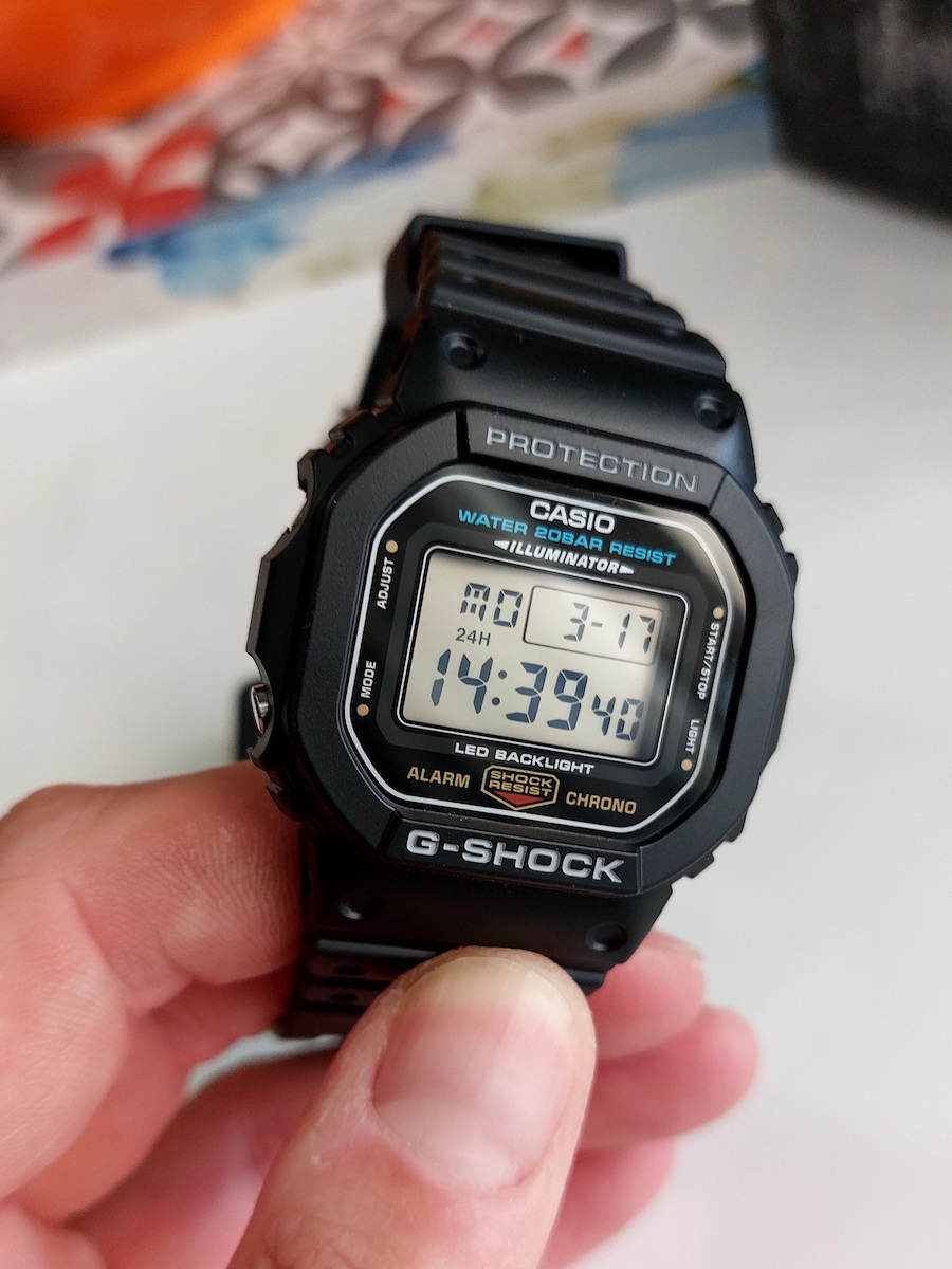 Dw 5600e Smallest G Shock Mens CASIO Men's Watch DW-5600 Series