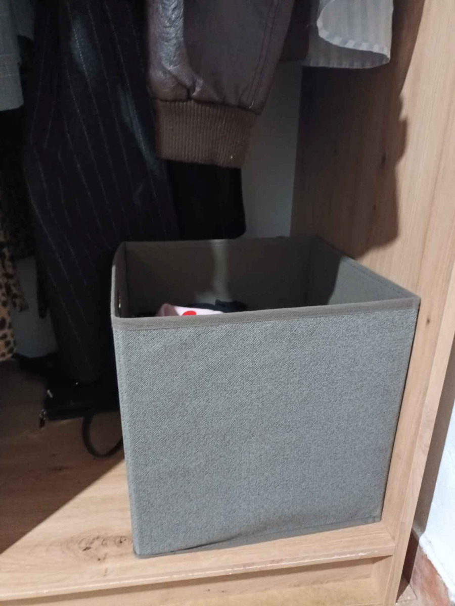 5Five Fabric Storage Box Beige 31x31x31cm 1pcs