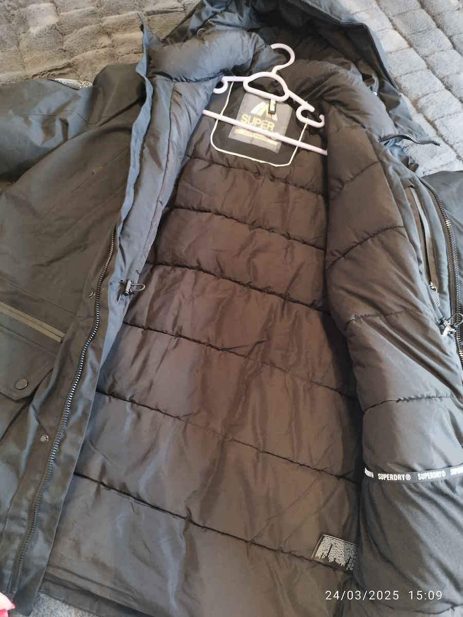 D3 Ovin City Winter Jacket Parka Khaki