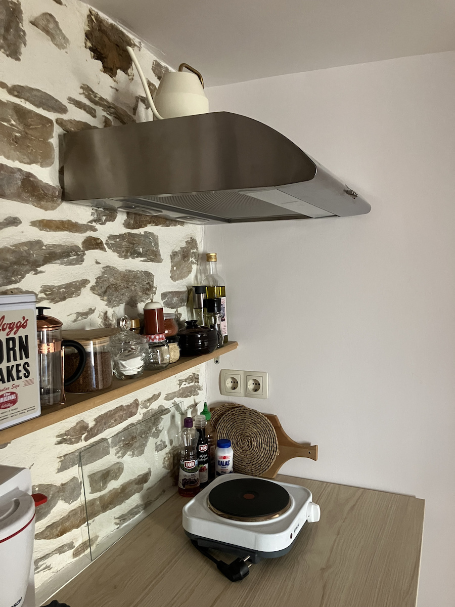 Davoline Olympia 460 Lux PB 2M Freistehender Dunstabzug 60cm Chrome