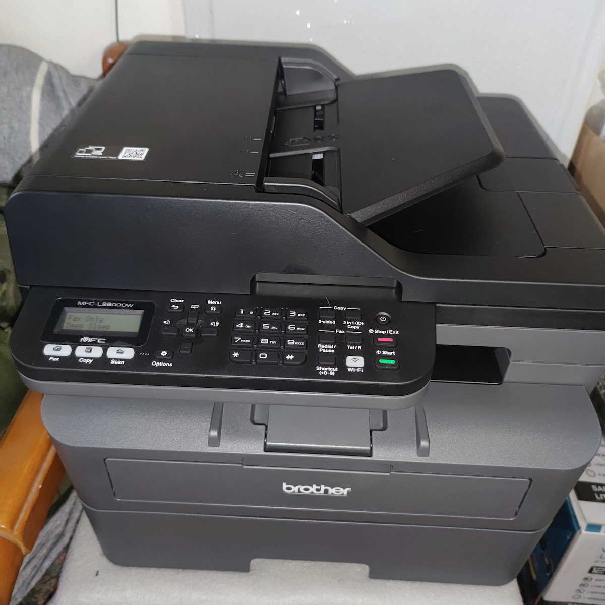 Brother Ασπρόμαυρο Πολυμηχάνημα Laser με WiFi και Mobile Print MFC-L2800DWRE1