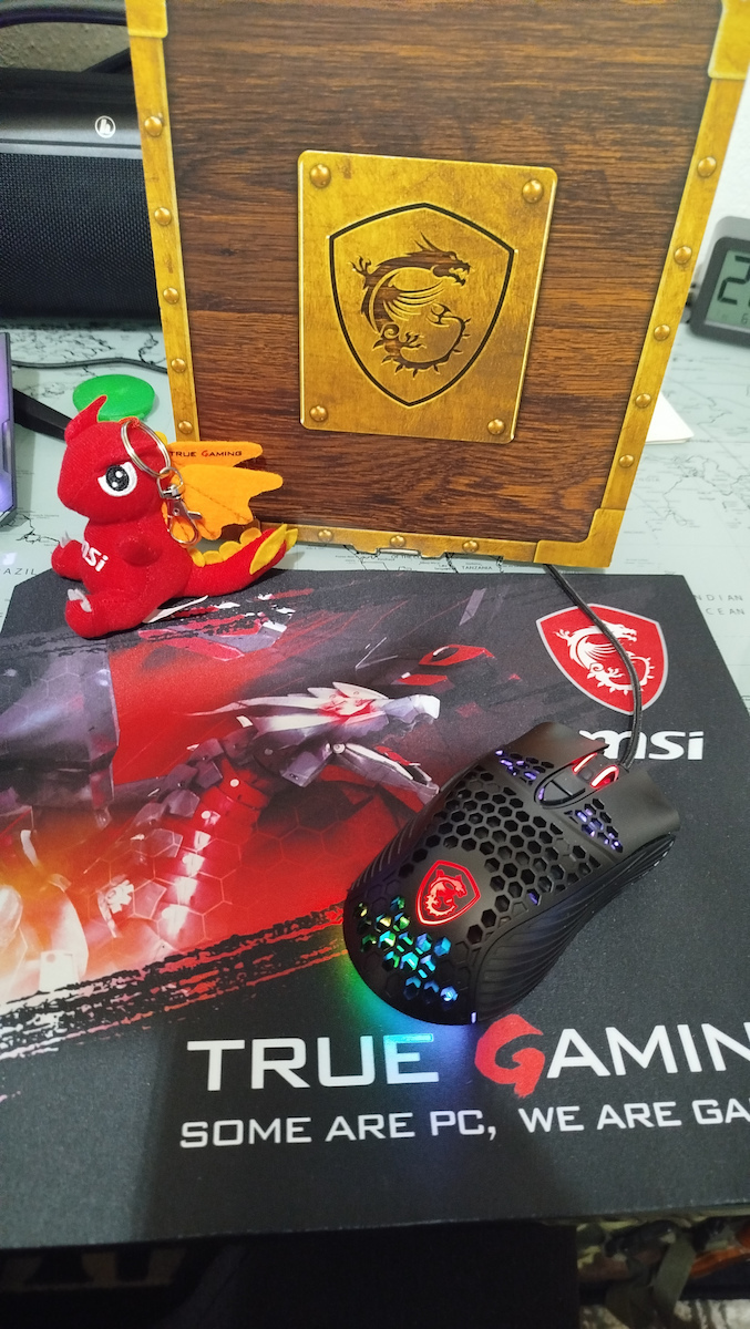 MSI M99 RGB Gaming Ποντίκι 4000 DPI Μαύρο