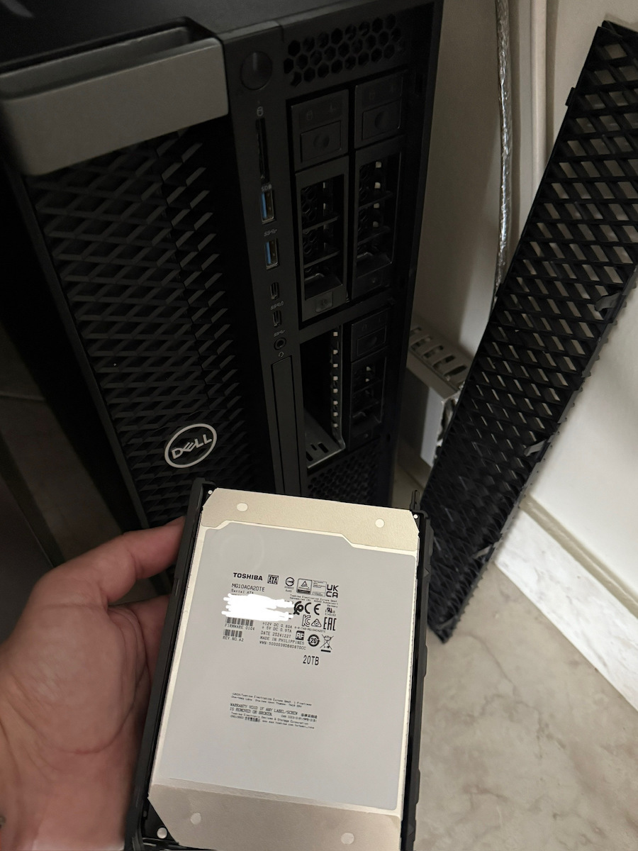 Toshiba Enterprise Helium MAMR 20TB HDD Σκληρός Δίσκος 3.5" SATA III 7200rpm με 512MB Cache για NAS MG10ACA20TE