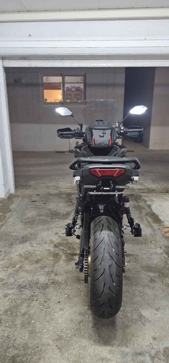 Foldable Collapsible License Plate Holder Gref Yamaha Tracer 9 2021-2024 All Tracer 9 GT Non GT+ 2025+ Tracer 900 2018-2020 GT