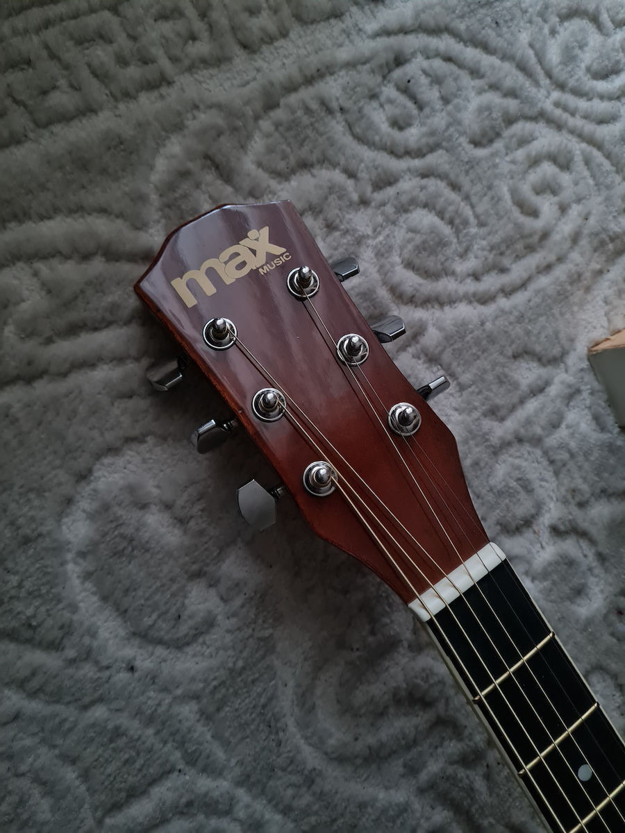 MAX Acoustic Guitar Max Solojam Western Natural