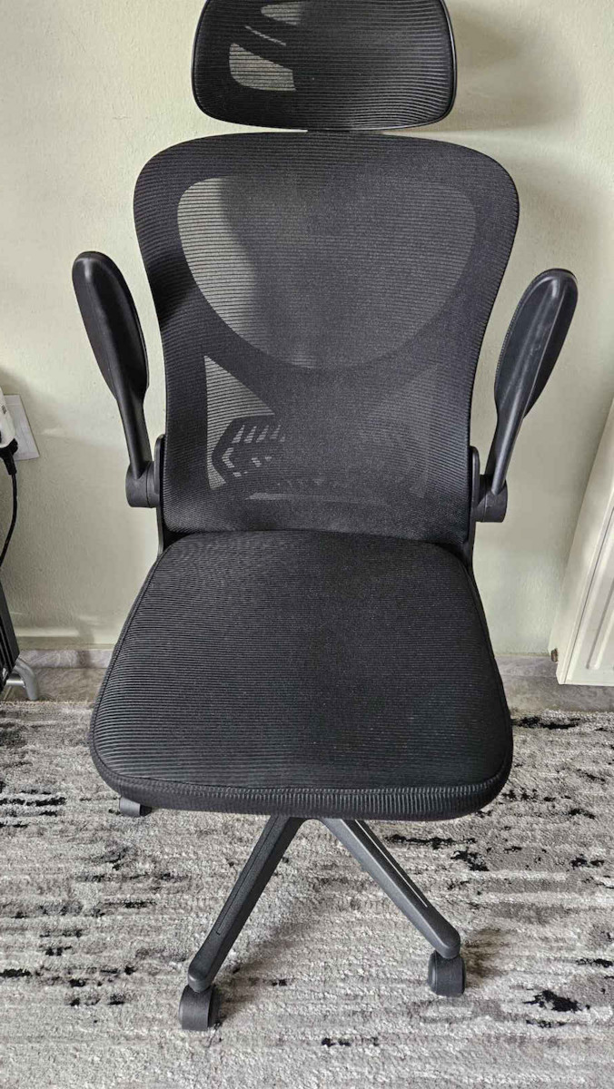 Pakketo Anthony Executive Chair with Arms Black