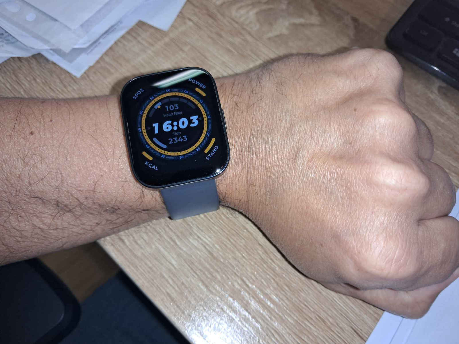 Amazfit Bip 5 46mm Smartwatch με Παλμογράφο (Ροζ)