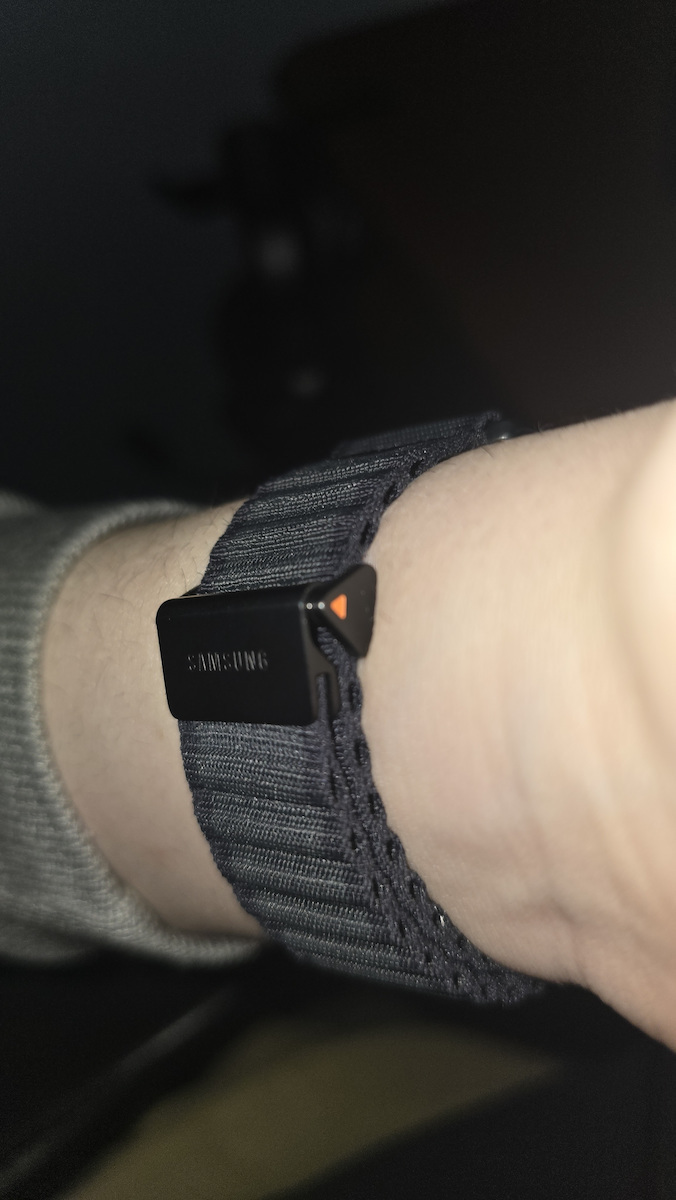 Samsung Curea Piele Gri (Galaxy Watch Ultra)