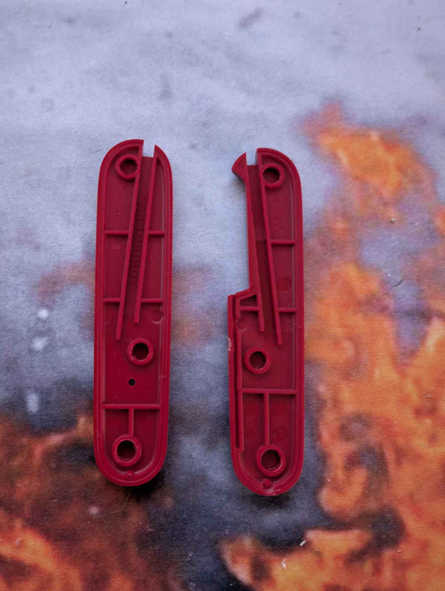 Victorinox Multitool Accessories Replacement Handles for 91mm Swiss Army Knife Red c.3601