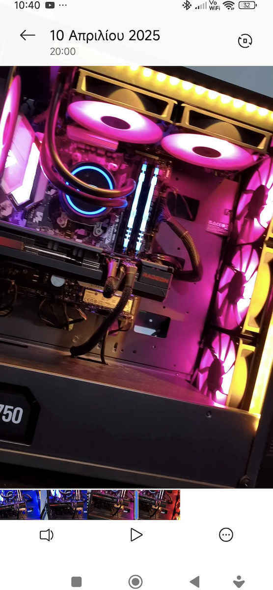 Corsair RS120 Case Fan (2100rpm / 72.8cfm) with ARGB Lighting and 4-Pin PWM Connection 3pcs