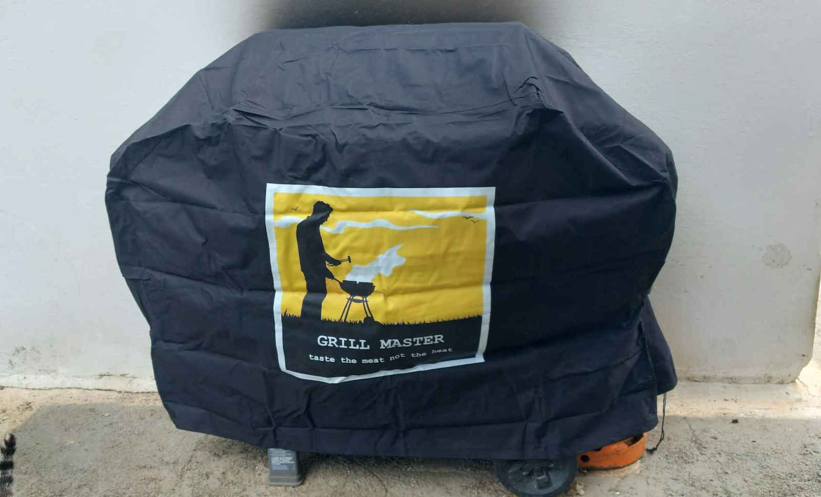 Blackbull Large Κάλυμμα Ψησταριάς Μαύρο από Oxford με Προστασία UV 136x58x98εκ.