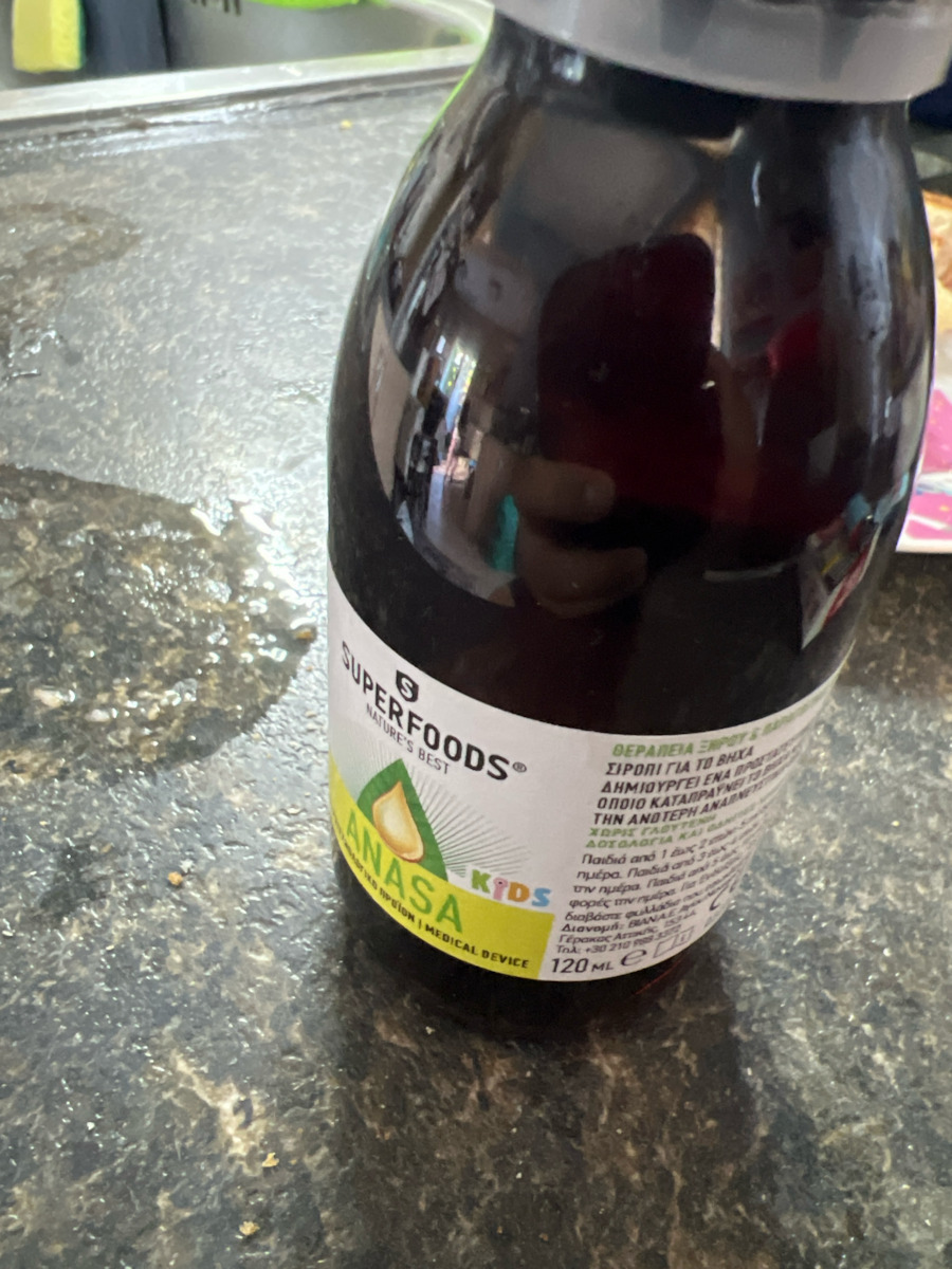 Anasa Syrup for Dry and Productive Cough 120ml