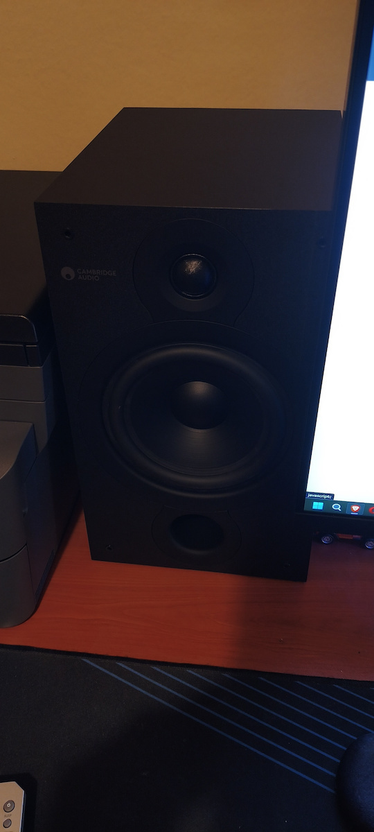 Cambridge Audio SX-60 Ζεύγος Ηχείων Hi-Fi Βιβλιοθήκης 100W 2 Δρόμων Π20xΒ27.2xΥ34εκ. Μαύρο
