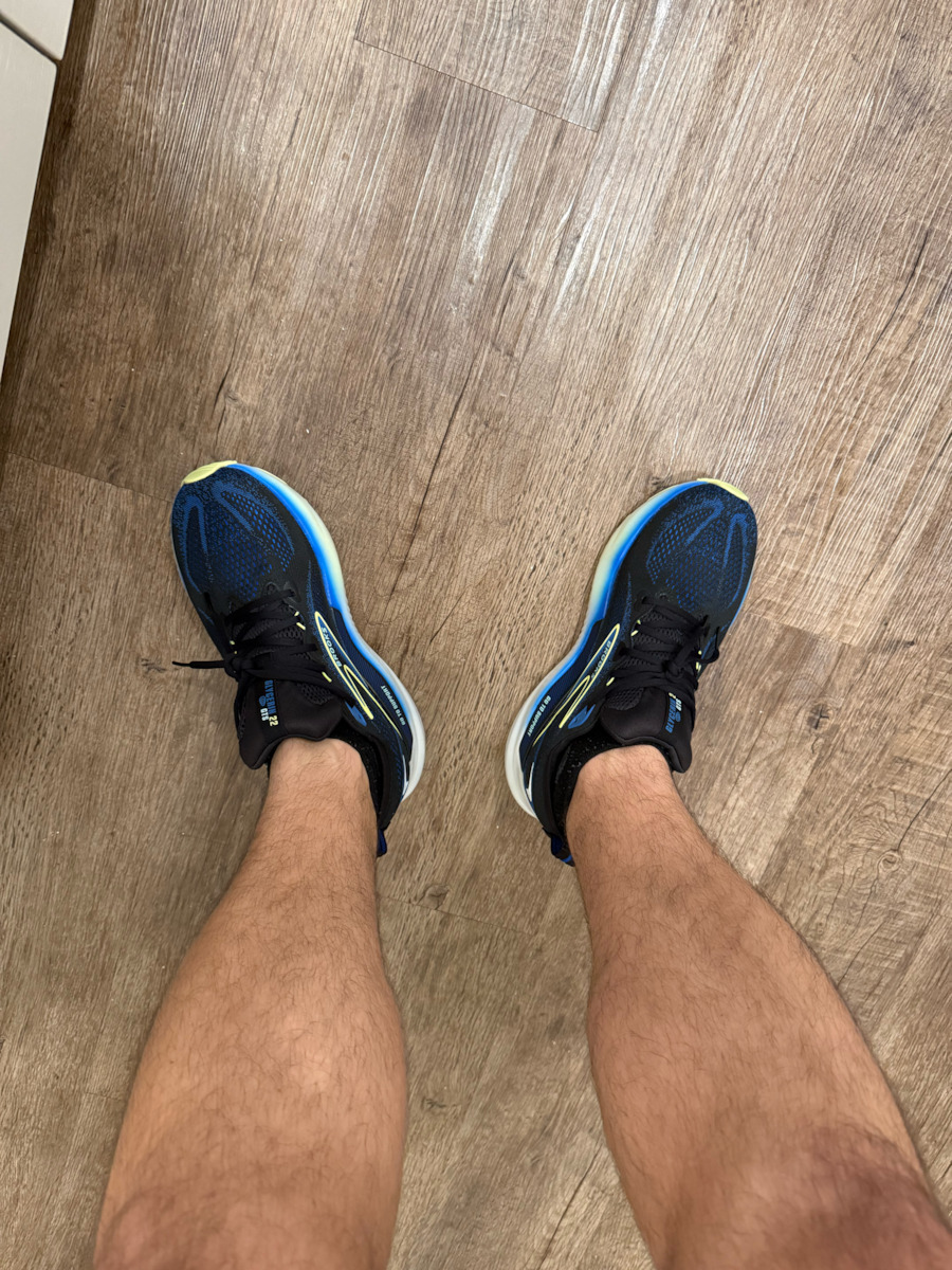 Glycerin Gts 22 Ανδρικά Αθλητικά Παπούτσια Running Black / Cobalt / Neo Yellow