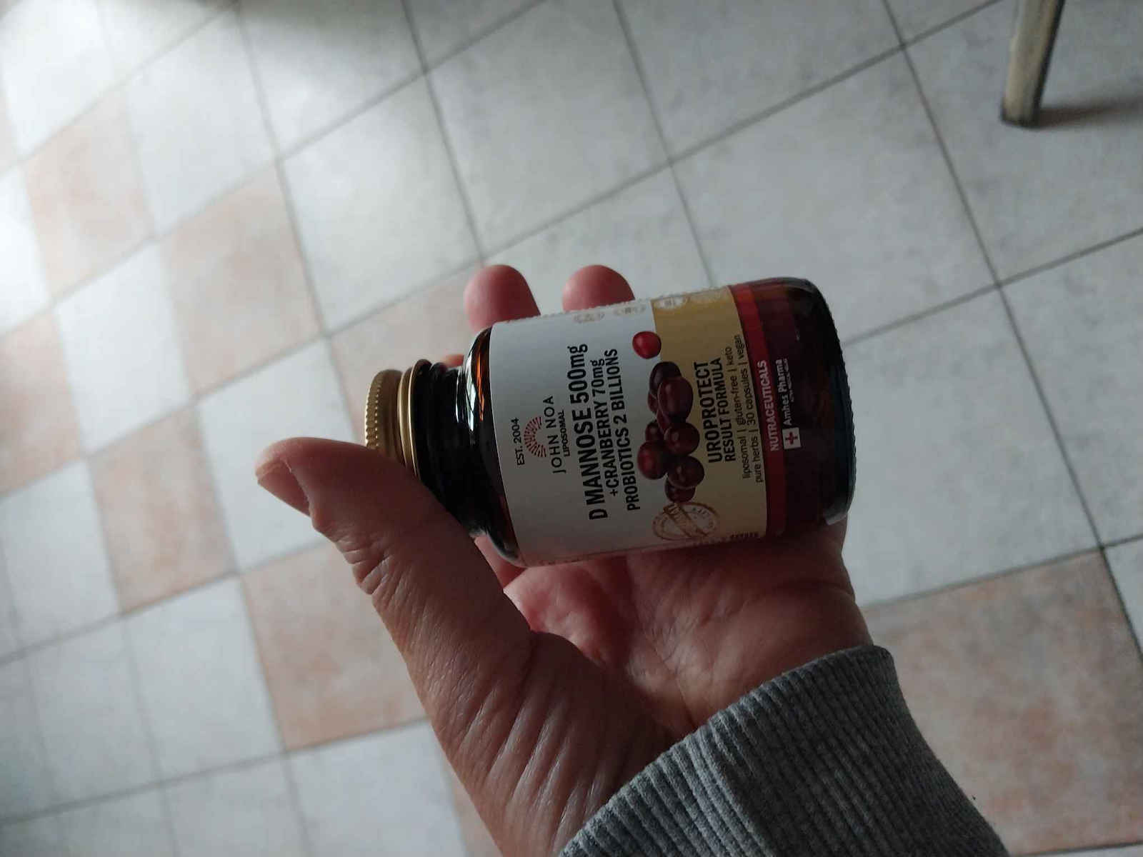 John Noa D-Mannose 500mg+Cranberry 70mg+Probiotice 2 Miliarde Supliment Alimentar Special 30 Capsule