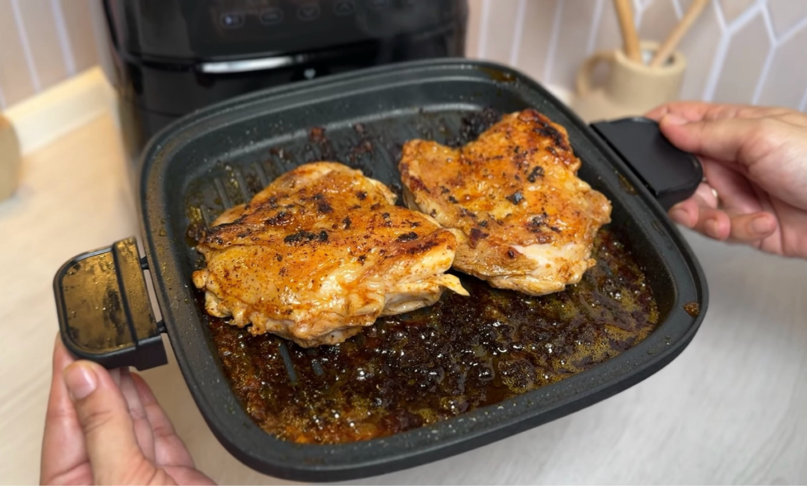 Izzy Digital Air Fryer and Grill Air Fryer 5lt Black