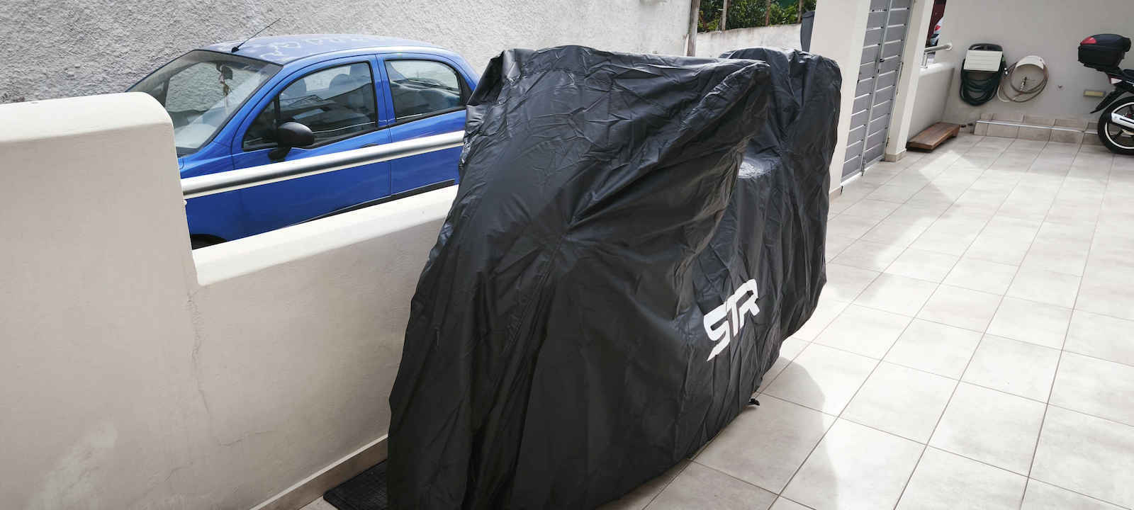 STR Motorcycle Cover Extra Large L246xW104xH135cm