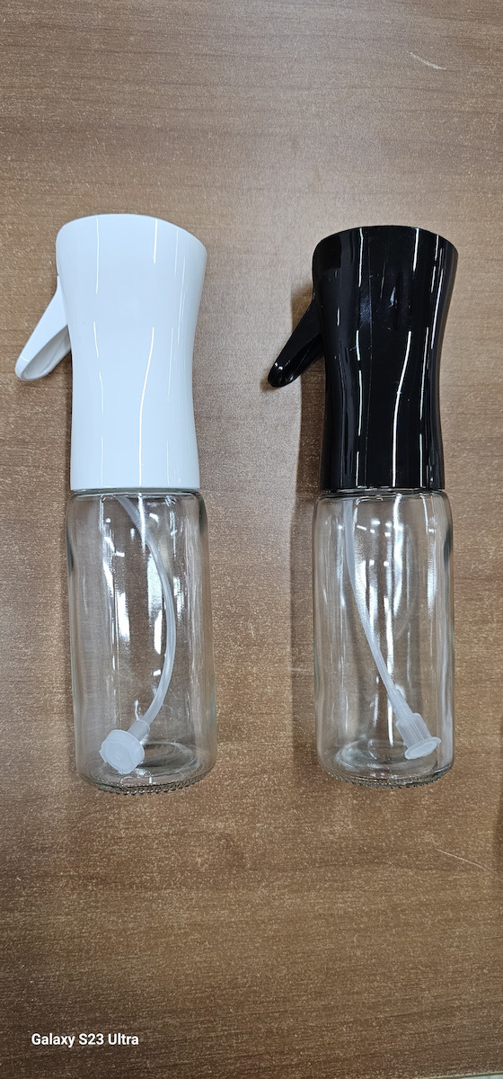 ACP Oil Can Spray Glass 210ml White