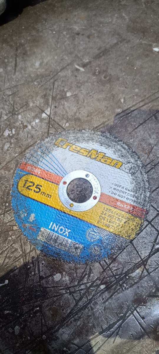 Cresman Cutting Disc Metal Hole Diameter 115mm 1pcs