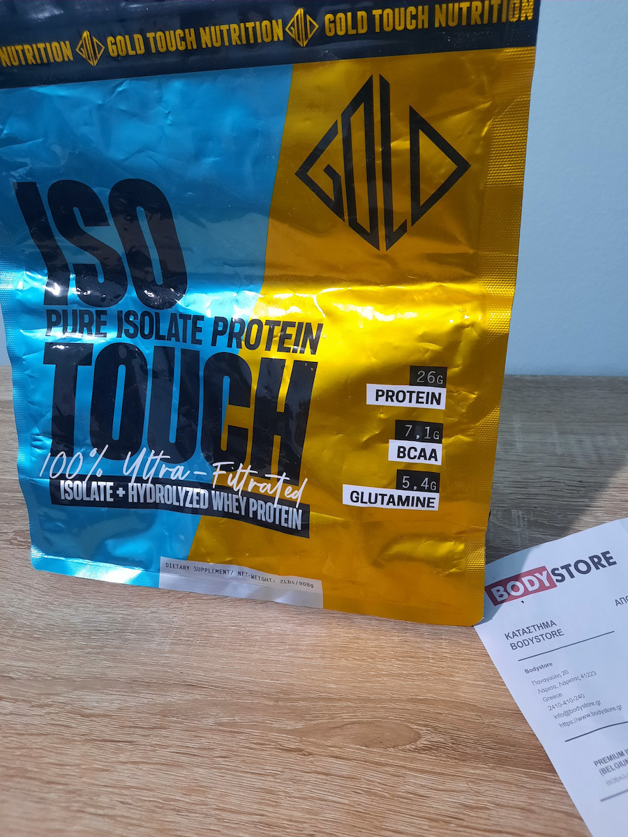 GoldTouch Nutrition Iso Touch 86% Protein Whey Gluten Free with Flavor Milk Chocolate 2kg