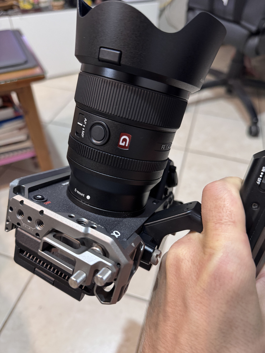 Sony Full Frame Φωτογραφικός Φακός FE 24mm f/1.4 GM Wide Angle για Sony E Mount Μαύρος