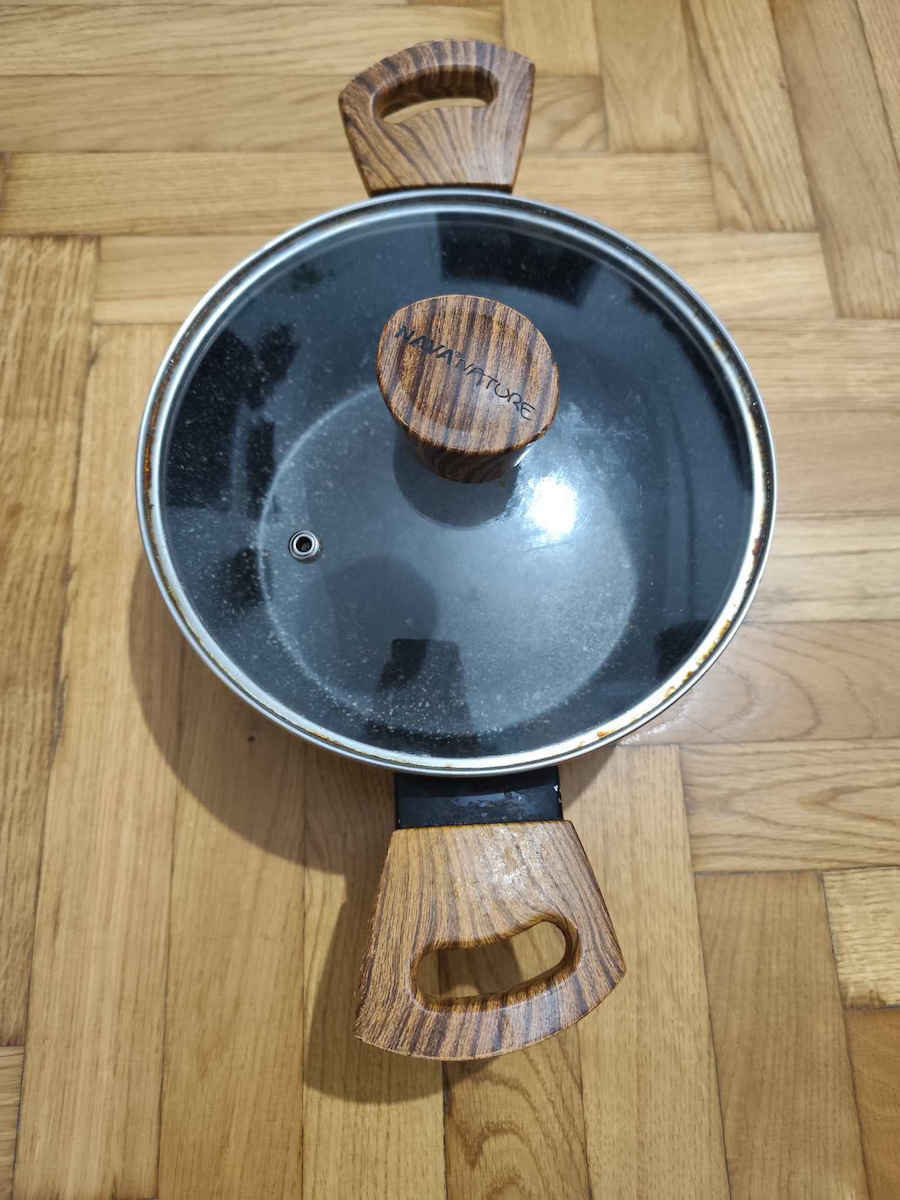 Nava Nature Βαθιά Κατσαρόλα από Αλουμίνιο 4.5lt / 22cm
