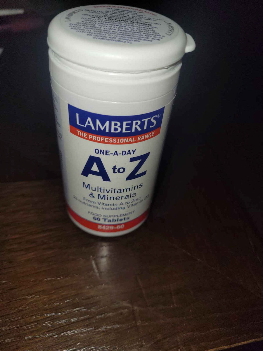 Lamberts A to Z Multivitamins Мултивитамин за Енергия 60 Таблетки