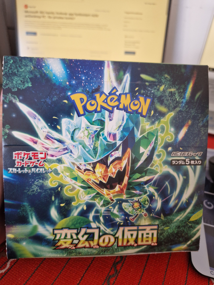 Pokemon Mask of Change Scarlet & Violet Booster Box (EN)
