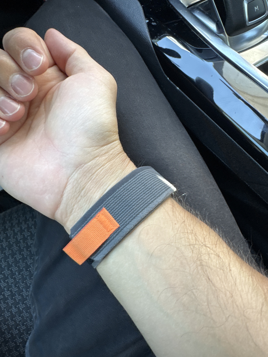 Tech-Protect Каишка Текстил Сив (Apple Watch 1/2/3/4/5/4/5/6/7/8/SE/ULTRA)