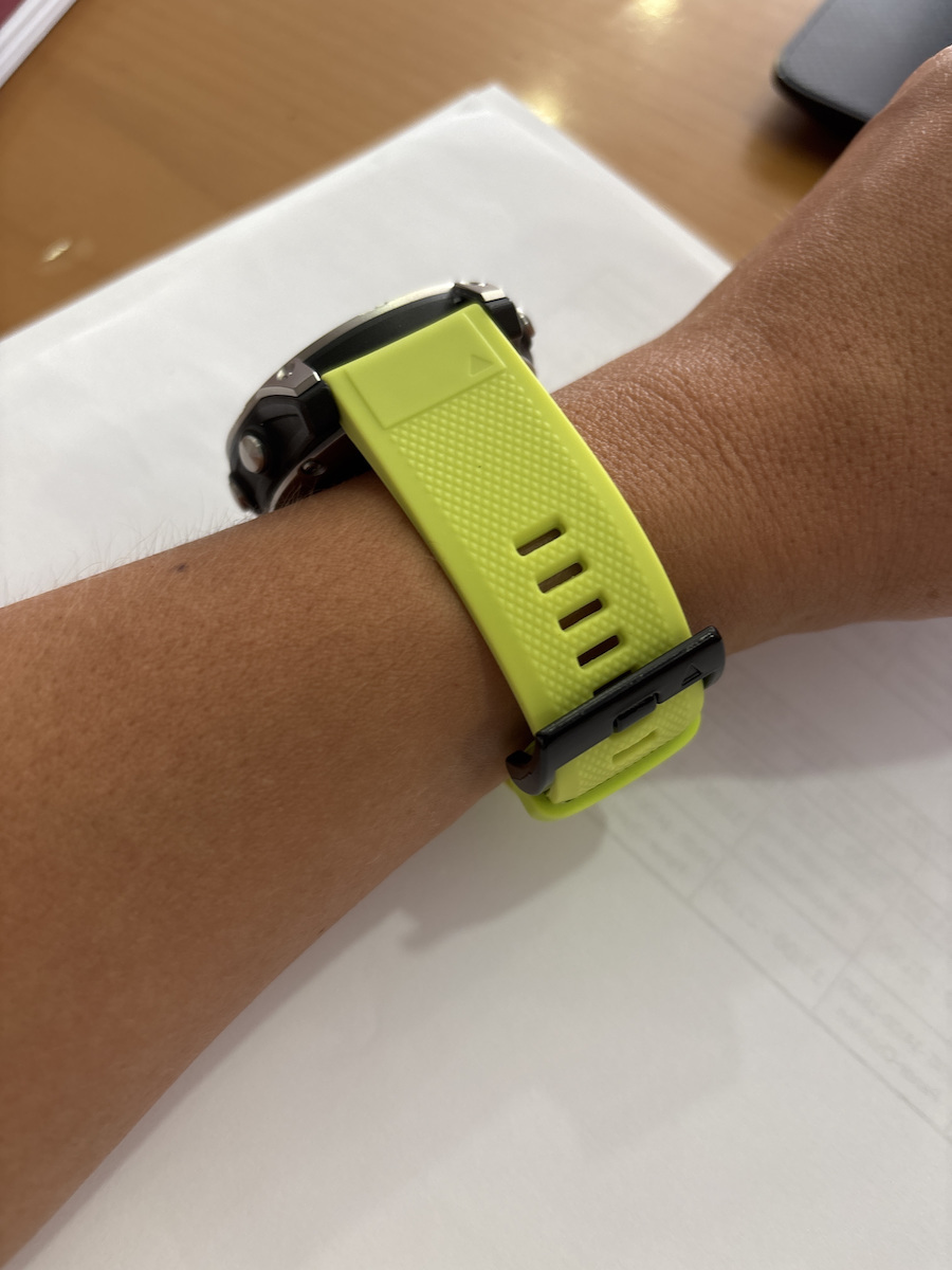 Armband Silikon Schwarz (Fenix 5 / 5 Plus / 6 / 6 Pro / 7 / 7 Pro / 8 (47mm))