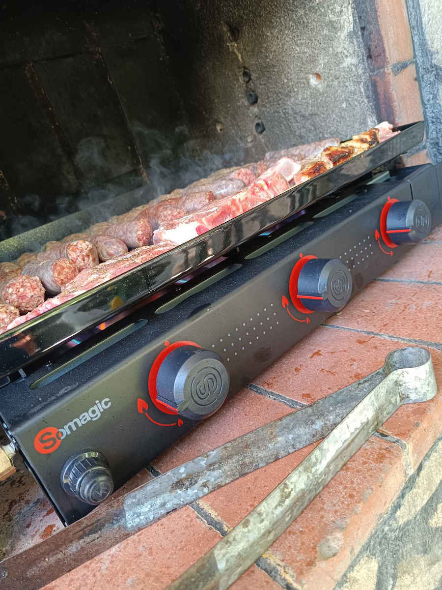 Somagic Canto 300 Portable Gas Grill with 3 pcs 6.5kW