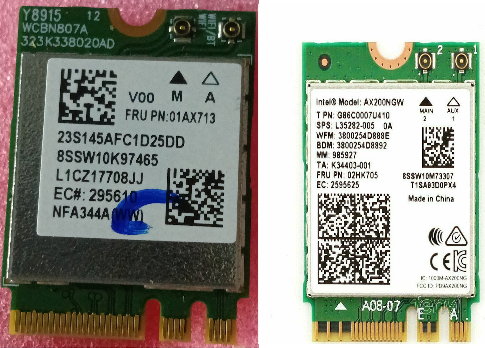 Intel M.2 Wireless Card Wi‑Fi 6 (1000Mbps) PCI-e Card