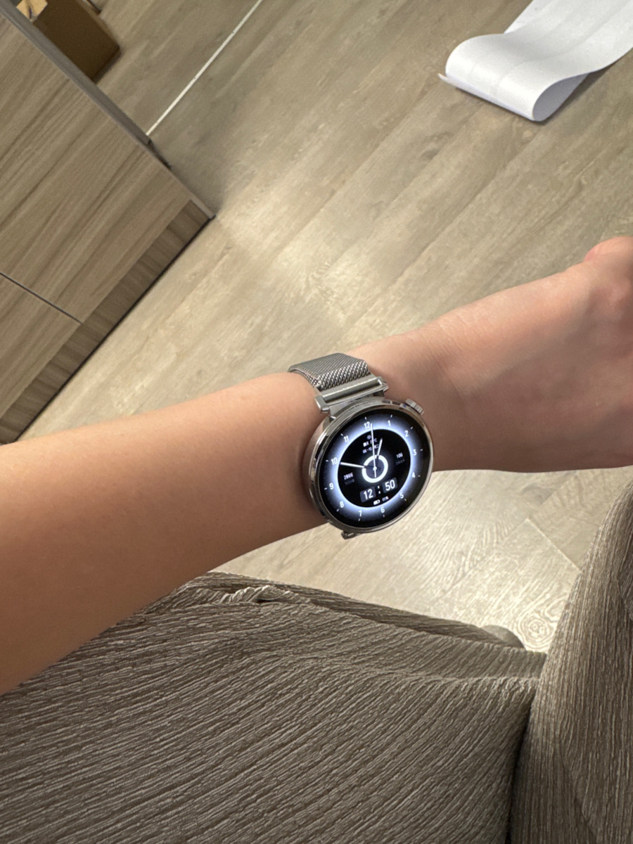 Techsuit Curea Argintiu (Huawei Watch GT4/GT5 41mm / GT5 Pro 42mm)