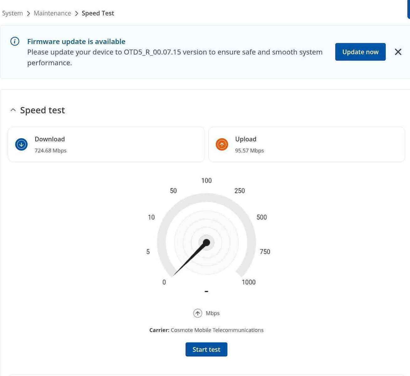 Teltonika OTD500 v3 Ασύρματο 5G Router