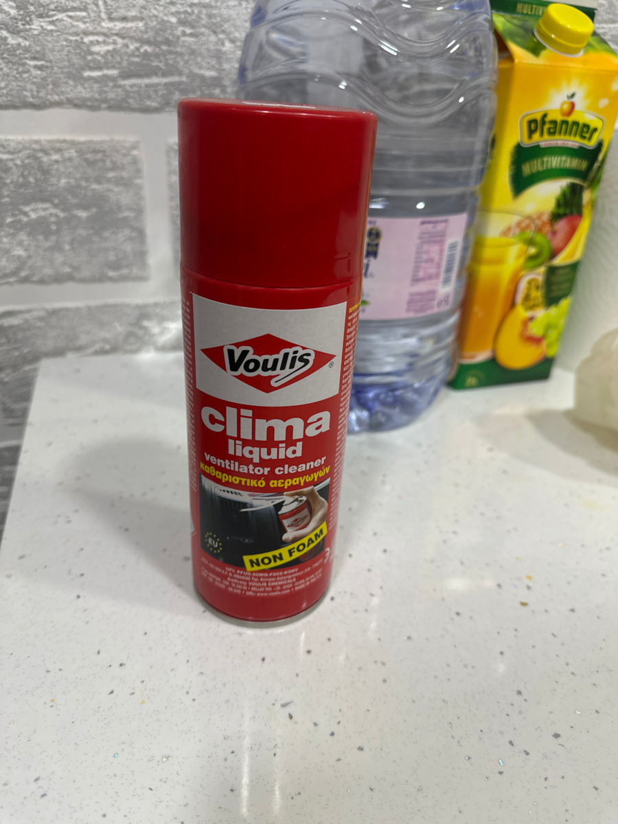 Voulis Clima Liquid Спрей За Почистване На Автомобилен Климатик 400ml