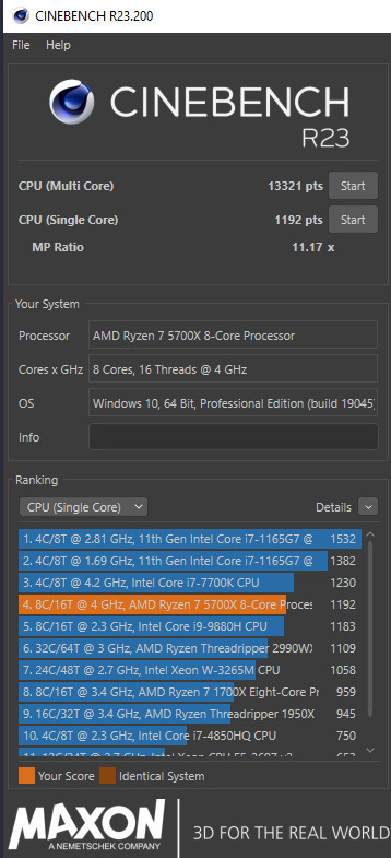 AMD Ryzen 7 5700X 3.4GHz Επεξεργαστής 8 Πυρήνων για Socket AM4 Tray