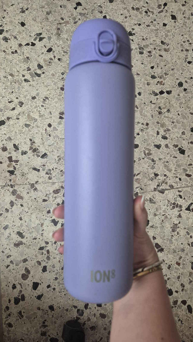 Ion8 Μπουκάλι Θερμός Ανοξείδωτο BPA Free 920ml Lilac με Επιστόμιο