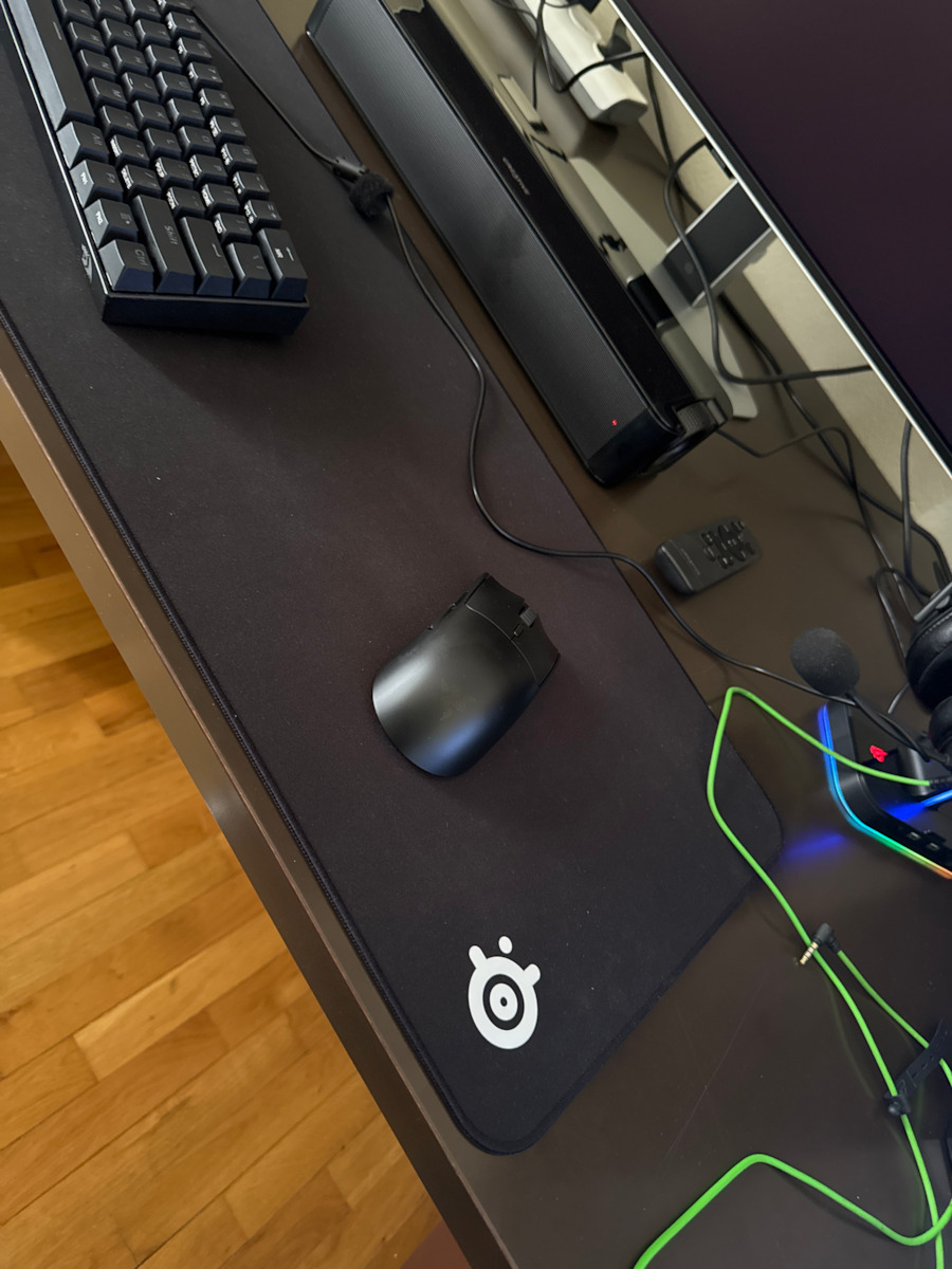 SteelSeries QCK Edge XL Gaming Mouse Pad Μαύρο 63824