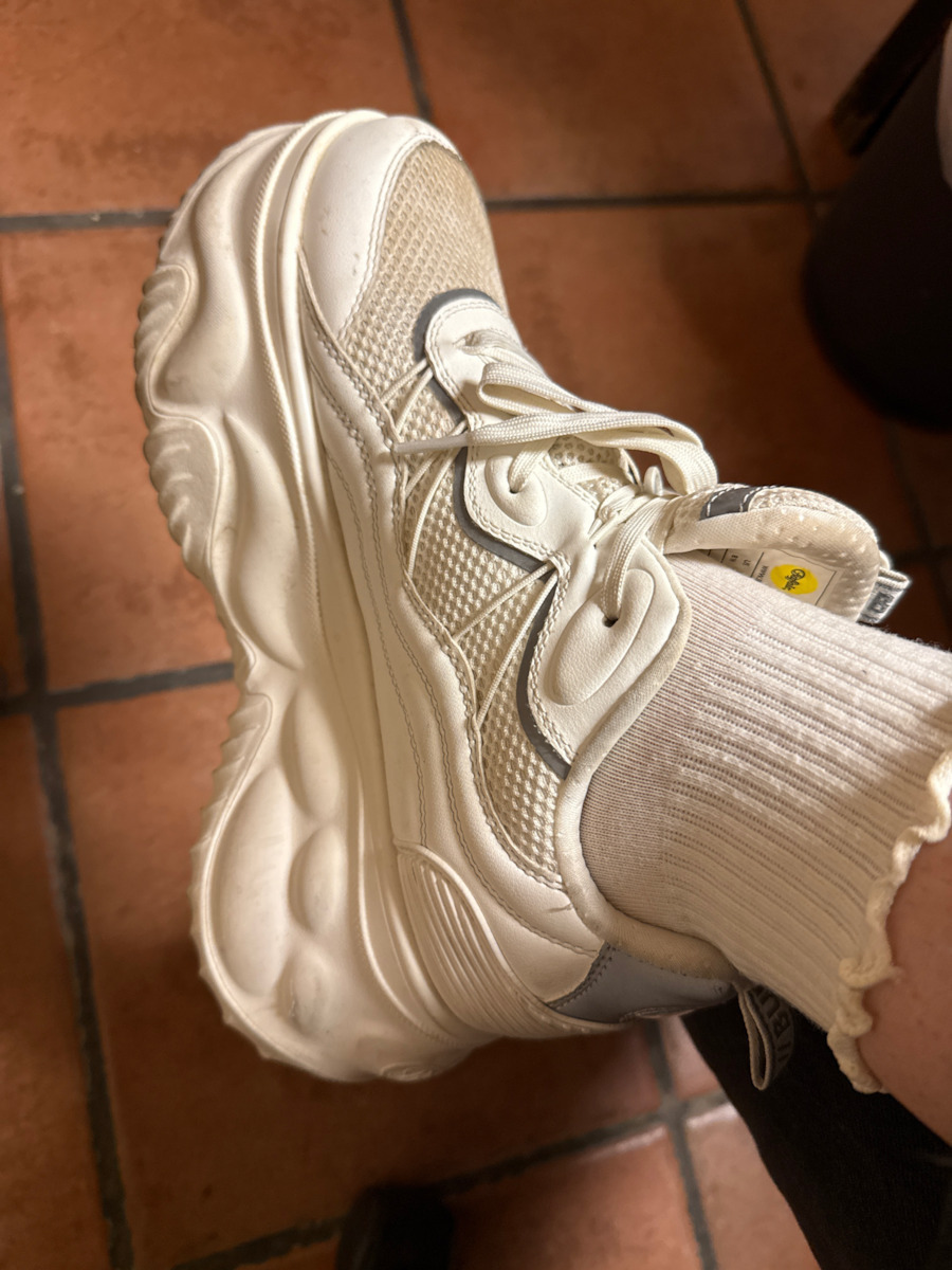 Γυναικεία Chunky Sneakers Λευκά