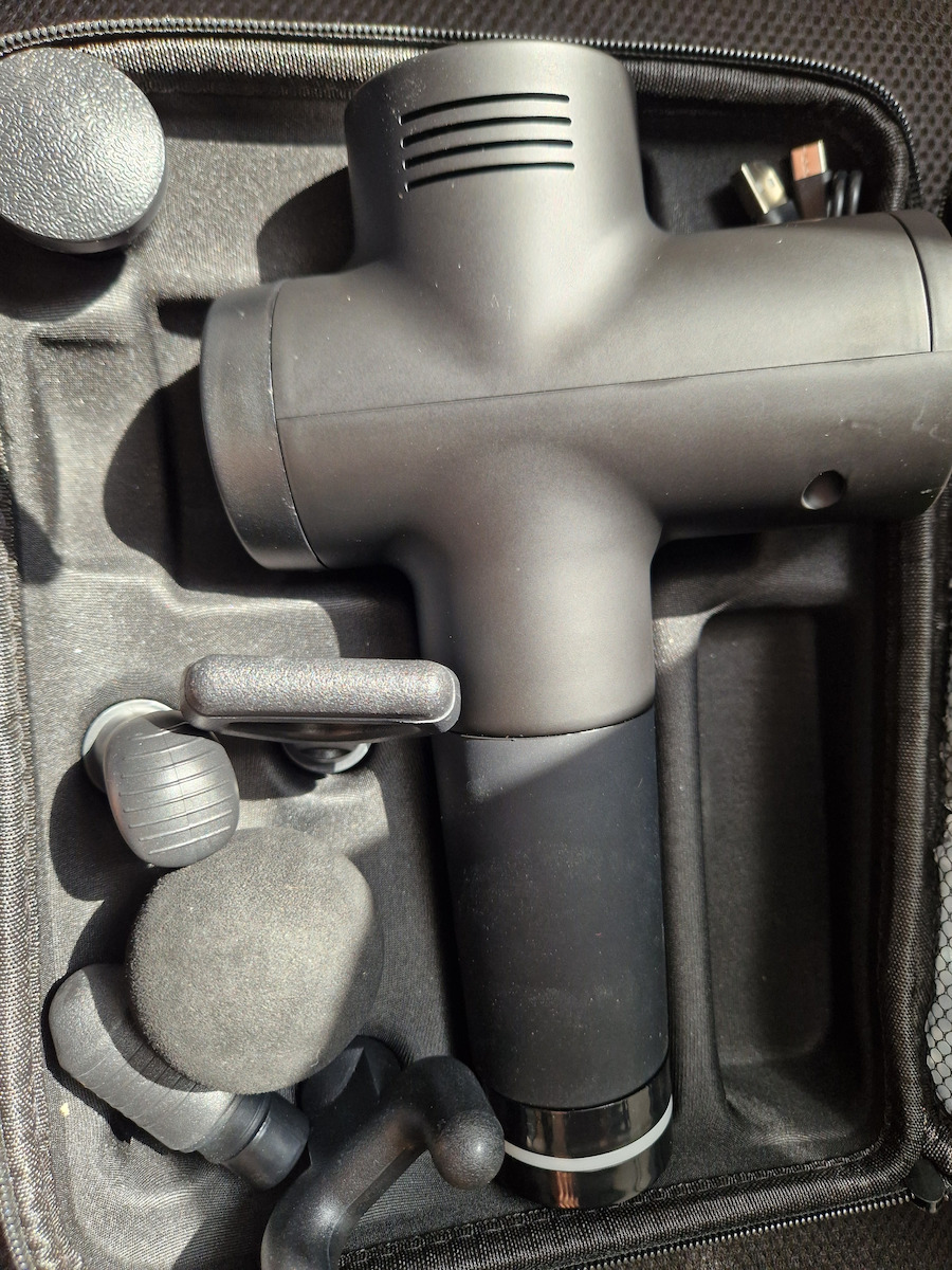 ACP Gun Massage for the Legs, the Body & the Hands with Vibration
